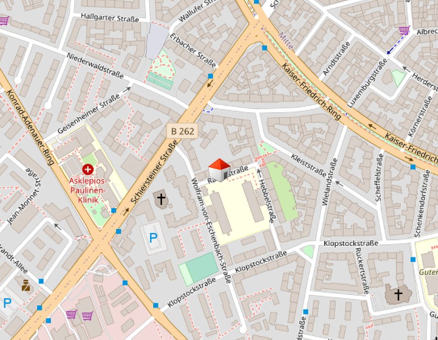 Gemütliche und ruhige Dachgeschoßwohnung im beliebten Dichterviertel Bild 9