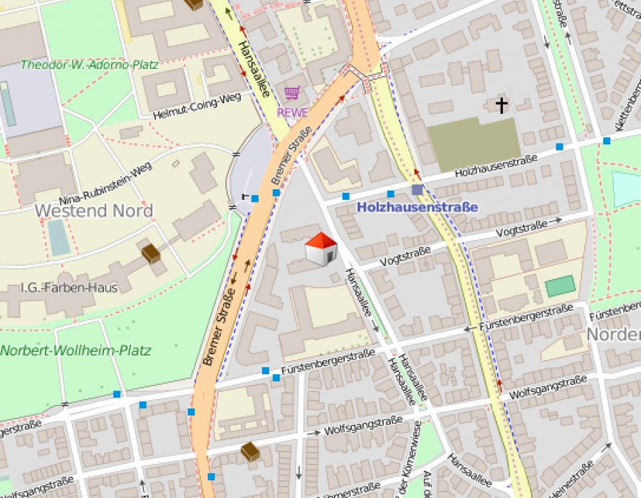 Penthouse-Etage im nördlichen Westend Bild 14