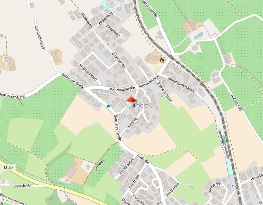 Helle 2-Zimmer-Wohnung mit Terrasse und Garten Bild 3